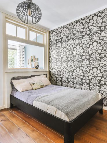 le motif parfait avec du Papier peint blanc et noir